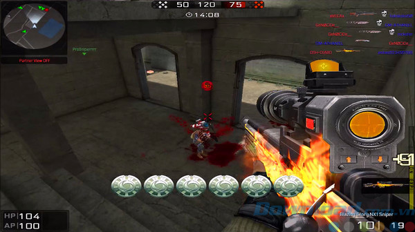 Súng trong game BlackShot: Mercenary Warfare FPS