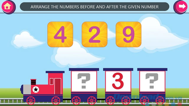 Game toán học cho bé Kids Preschool Numbers & Math