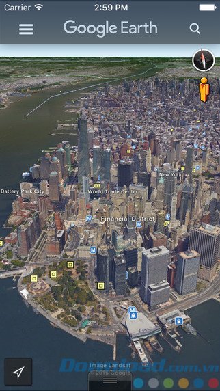 Google Earth bổ sung tính năng liên tục theo dõi vị trí của bạn trên Trái đất