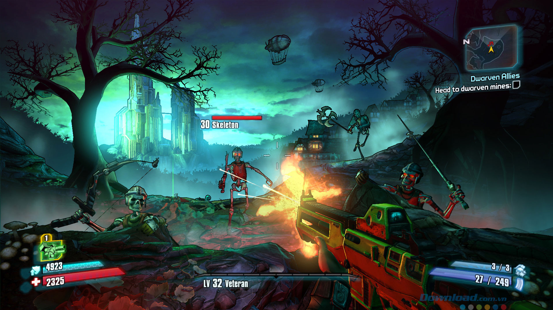 Hình ảnh gameplay trong Borderlands 2