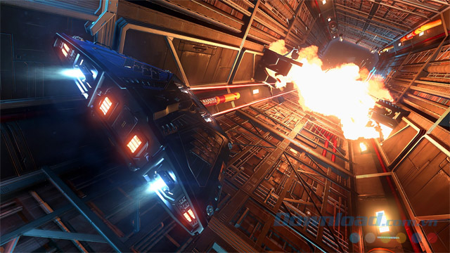 Lái tàu vũ trụ một cách điêu luyện trong game bắn tàu vũ trụ Elite Dangerous Arena