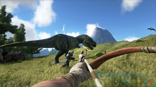Find all the ways to survive in the action game ARK: Survival Evolved