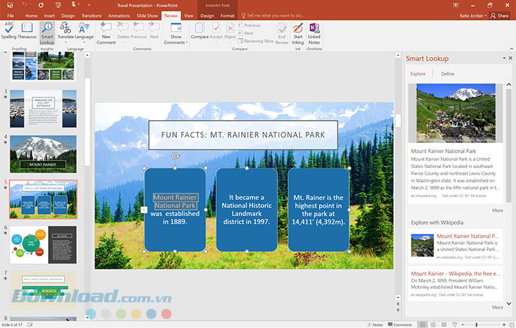 Sử dụng PowerPoint trong bộ ứng dụng văn phòng Office 365 Home & Personal