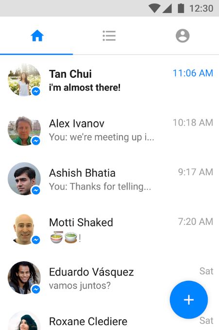 Facebook Messenger cho máy Android cấu hình thấp