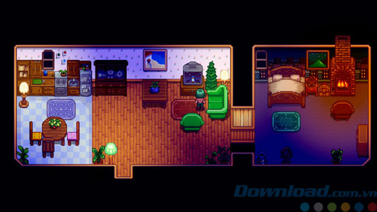 Ngôi nhà trong Stardew Valley