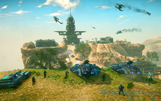 Giao diện game PlanetSide 2