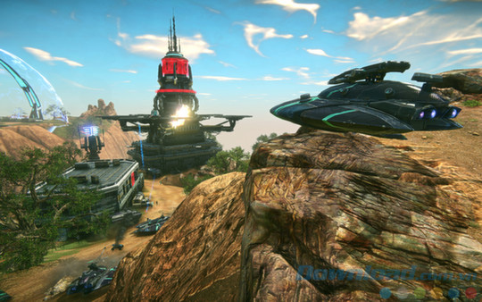 Một số loại xe trong PlanetSide 2