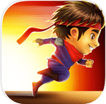 Ninja Kid Run cho iOS