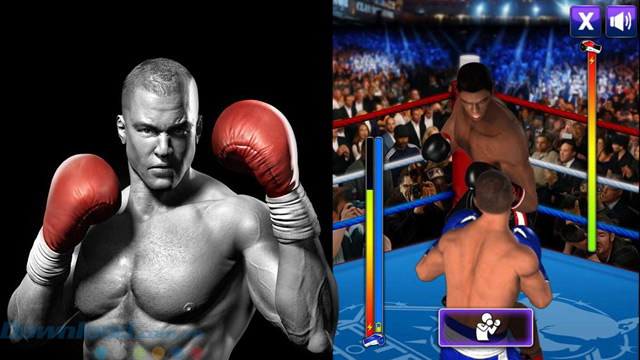 Giao diện game Ultimate Boxing 3D