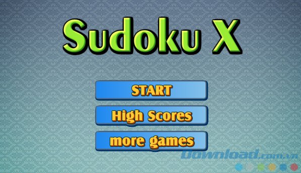 Game trí tuệ Sudoku X