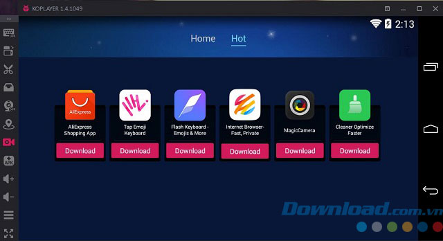 KOPLAYER Phần mềm giả lập Android cho PC – Download.com.vn