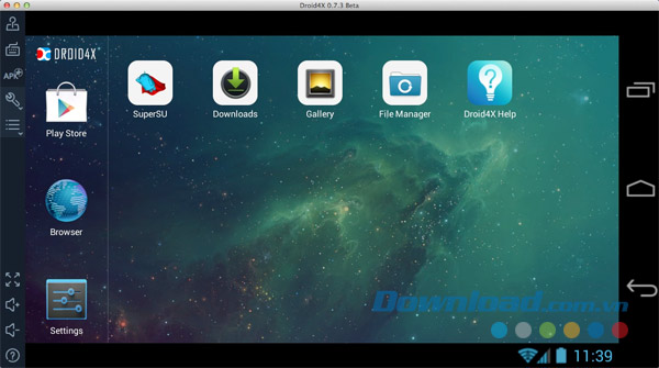 android emulator for mac os x