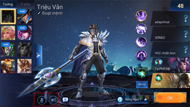 Hệ thống Voice chat