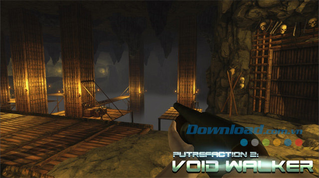 Khám phá các địa điểm trong game hành động bắn súng Putrefaction 2: Void Walker cho máy tính
