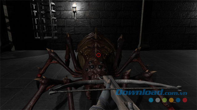 Dùng vũ khí bắn xa trong game nhập vai mới Crypt of the Serpent King cho máy tính
