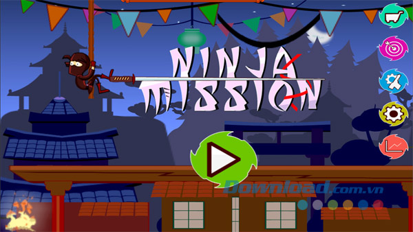 Ninja Mission - game Ninja phong cách "chạy bất tận" cho Windows và Windows Phone
