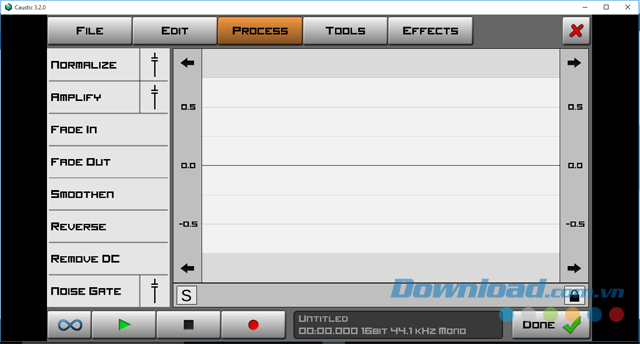 Dễ dàng chỉnh âm của bài hát bằng ứng dụng âm nhạc miễn phí Caustic cho máy tính