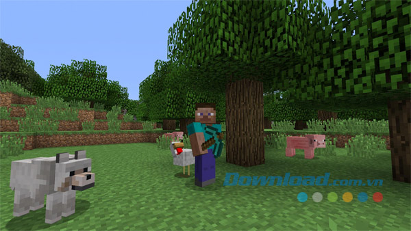 Thế giới trong game Minecraft: PlayStation
