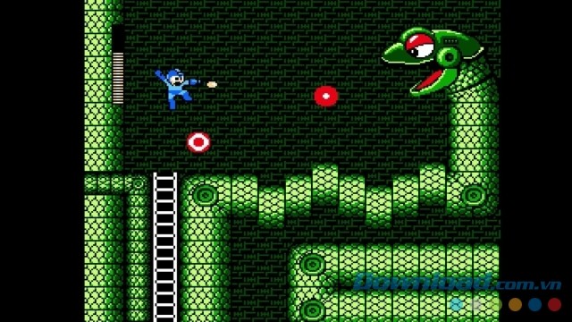 Cố gắng nhớ quy luật tấn công của quân địch trong game hành động Mega Man Legacy Collection cho Xbox One