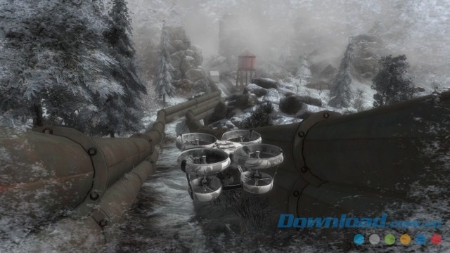 Khám phá các địa hình hiểm trở trong game mô phỏng Robot Squad Simulator 2017 cho máy tính