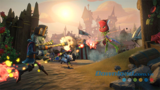 Chiến đấu quyết liệt trong game Plants vs. Zombies Garden Warfare 2 cho Xbox One