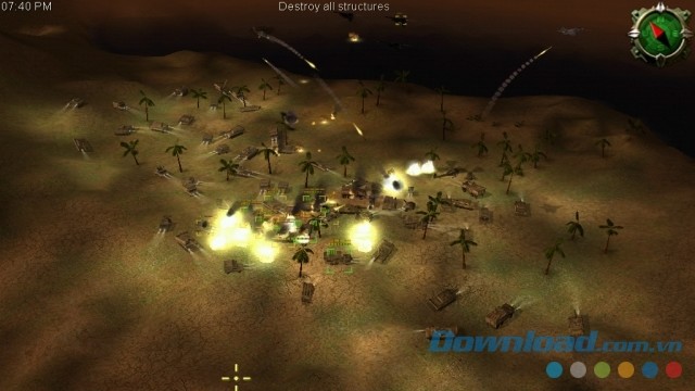 Phá hủy mọi công trình trong game chiến thuật thời gian thực World War III: Black Gold cho máy tính