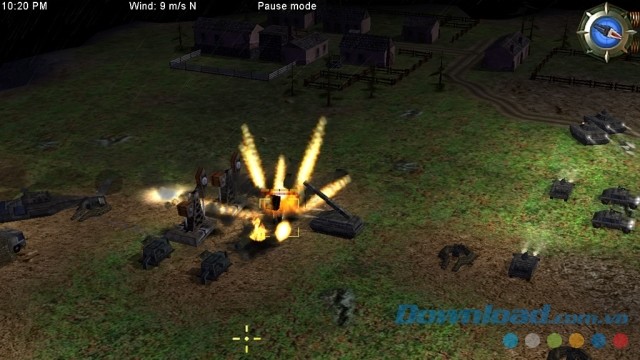 Sử dụng các vũ khí hạng nặng trong game chiến thuật thời gian thực World War III: Black Gold cho máy tính