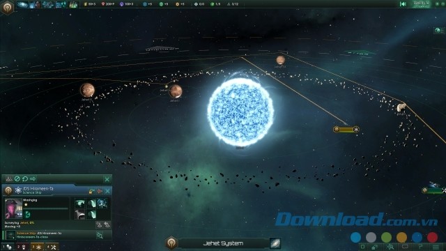 Chiêm ngưỡng đồ họa đẹp mắt của game chiến thuật Stellaris cho máy tính, Mac và Linux