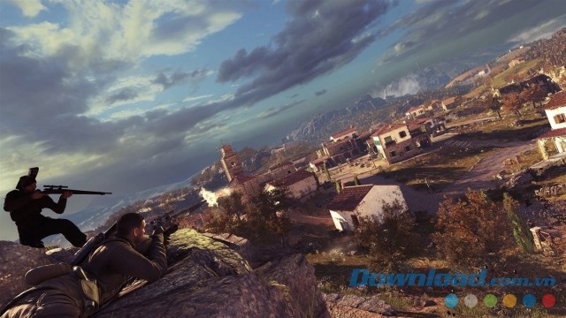 Ngắm bắn từ khoảng cách cực xa trong game hành động bắn súng Sniper Elite 4 cho Xbox One