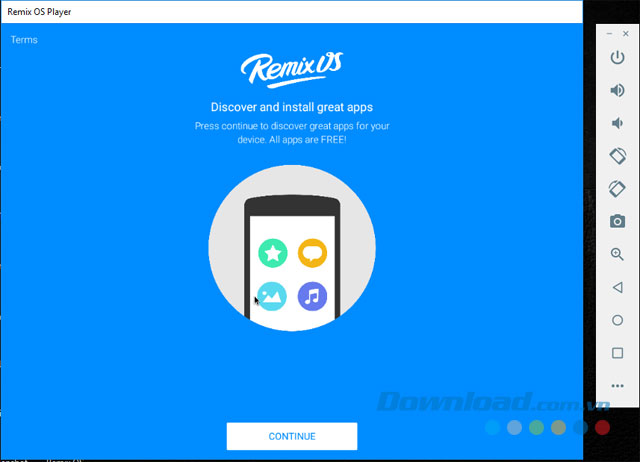 Sử dụng Remix OS Player để khám phá và cài đặt các ứng dụng tuyệt vời dành cho thiết bị