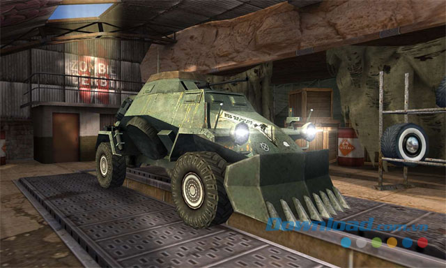 Thỏa sức tùy chỉnh phương tiện trong game đua xe miễn phí Zombie Derby 2 cho máy tính và Windows Phone