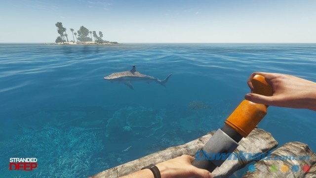 Lênh đênh trên đại dương mênh mông trong game phiêu lưu sinh tồn Stranded Deep cho máy tính và Mac