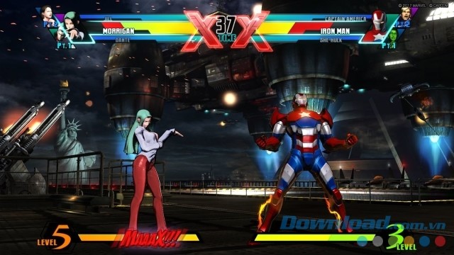 Nhìn thấy nhiều nhân vật nổi tiếng trong game đối kháng mới Ultimate Marvel vs. Capcom 3 cho Xbox One