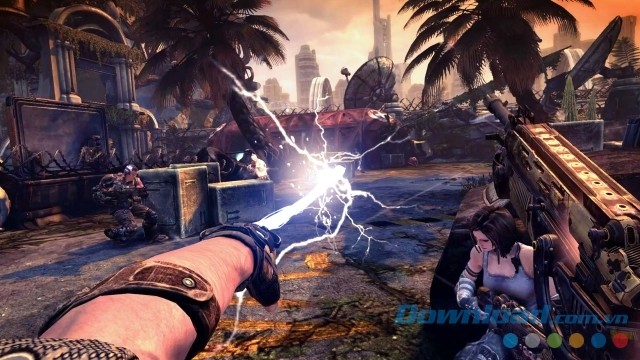 Tham gia vào trận chiến kinh hoàng trong game hành động bắn súng phiêu lưu Bulletstorm: Full Clip Edition cho máy tính