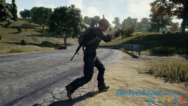 Điều khiển nhân vật di chuyển trong game hành động bắn súng sinh tồn mới Playerunknown’s Battlegrounds cho máy tính