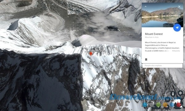 Google Earth - web bản đồ thế giới 3D tuyệt đẹp