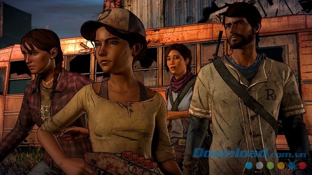 Đồng hành cùng các nhân vật còn sống sót trong game phiêu lưu kinh dị The Walking Dead: A New Frontier cho máy tính