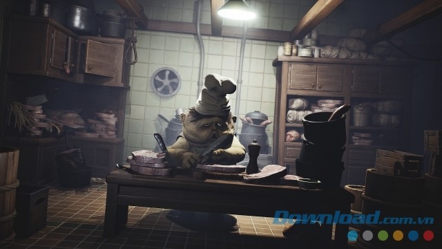 Gặp gỡ các nhân vật đáng sợ có vẻ ngoài vô hồn trong game kinh dị phiêu lưu mới Little Nightmares cho máy tính