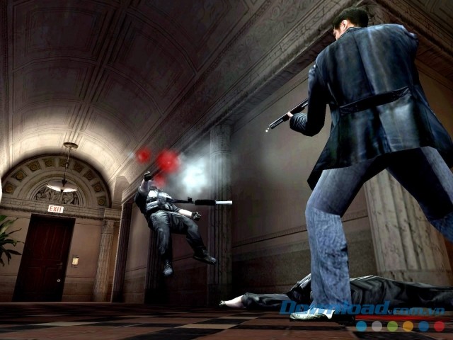 Hạ gục kẻ thù xuất hiện liên tiếp trong game hành động Max Payne cho máy tính