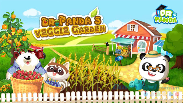 Game vui Dr. Panda's Veggie Garden