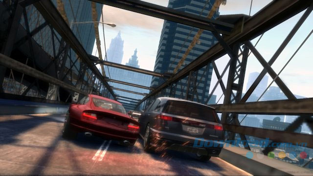 Đua xe hành động trong GTA 4