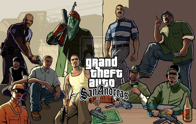 Game hành động GTA San Andreas Xbox