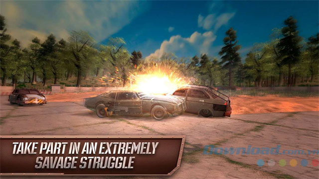 Game đâm xe chiến đấu Army Truck 2