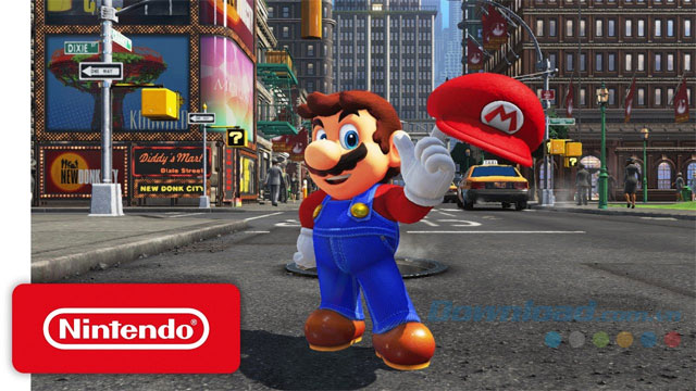 Game phiêu lưu Super Mario Odyssey