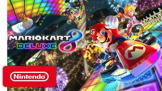 Game đua xe vui nhộn Mario Kart 8 Deluxe