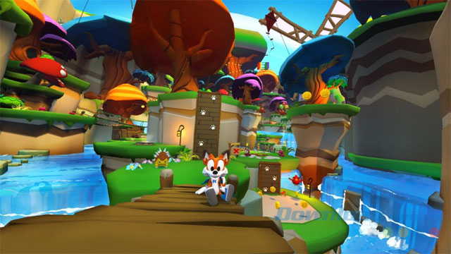 Game phiêu lưu Super Lucky's Tale