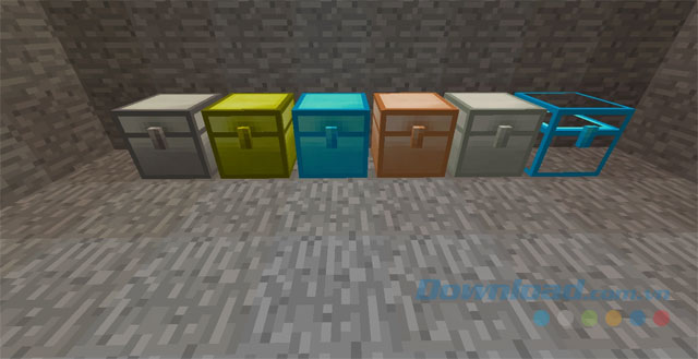 Giao diện Iron Chests Mod