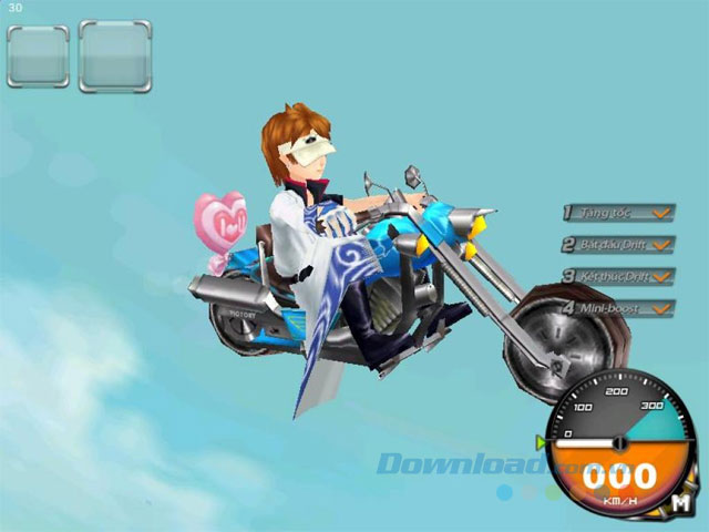 Giao diện game Zing Speed 