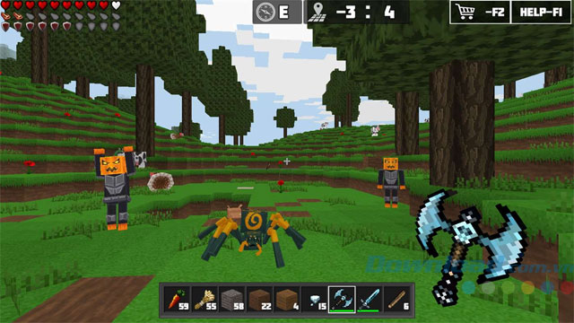 World of Cubes survival game 