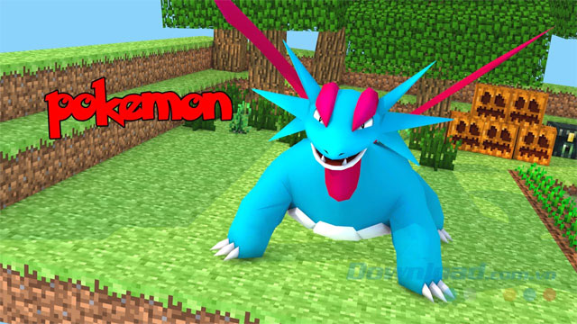 Pixelmon Mod cho Minecraft – Mod săn Pokemon trong Minecraft